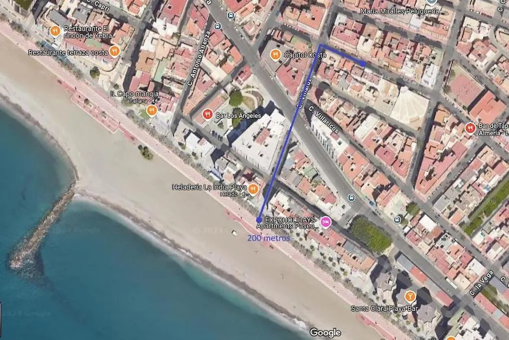 Piso A 200 Metros De La Playa Llegada Autonoma Apartment Almeria Spain